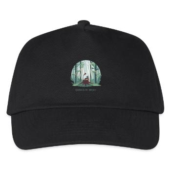 Reading is My Therapy – Books & Relaxation - Kids’ Baseball Cap - black - Front
