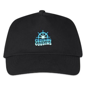 Cousins Cruise Cruise Ship - Kids’ Baseball Cap - black - Front