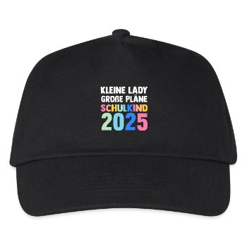 Kita Farewell First Grade School Enrollment 2025 - Kids’ Baseball Cap - black - Front