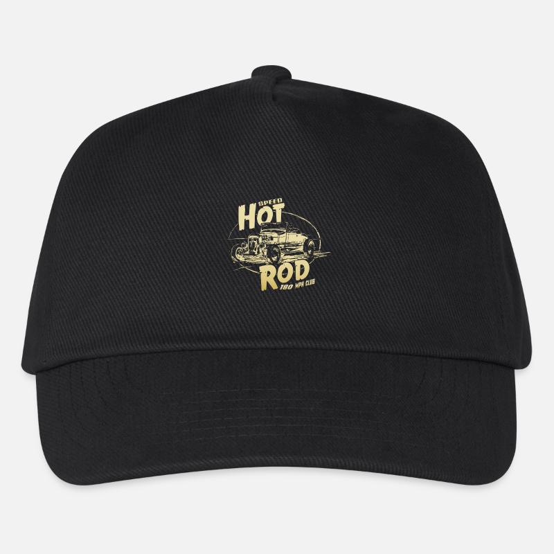 Hot rod garage V8 - Kids’ Baseball Cap - black