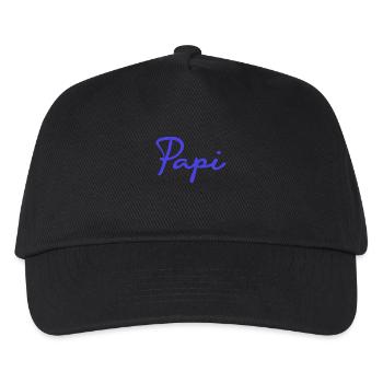 GRANDPA. GRANDPA. FATHER's DAY. HAPPY BIRTHDAY GRANDPA - Kids’ Baseball Cap - black - Front