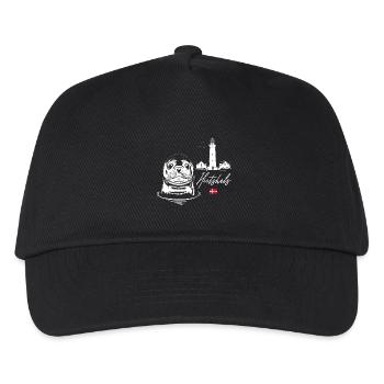 Phoque Danemark Berger Cou Animaux Vacances Wilsigns - Casquette de baseball Enfant - noir - Devant