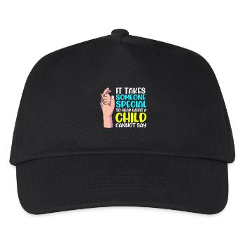 Speech Therapist Speech Therapist - Kids’ Baseball Cap - black - Front
