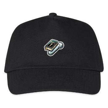 Slide to Activate Pioneer Mode - Kids’ Baseball Cap - black - Front