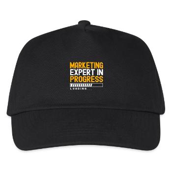 Marketing Manager Expert - Kids’ Baseball Cap - black - Front