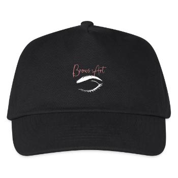 Microblading Make-up Kosmetik Kosmetikerin - Kinder Basecap - Schwarz - Vorne