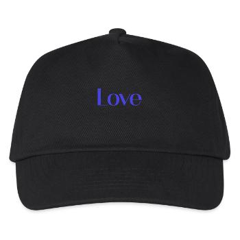 I LOVE YOU. LOVE. COUPLE. JUST MARRIED. bachelorette party - Kids’ Baseball Cap - black - Front