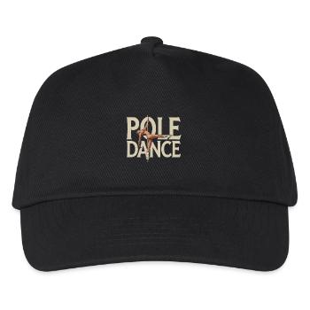 Pole Dance Pole Tänzerin Stangentanz - Kinder Basecap - Schwarz - Vorne