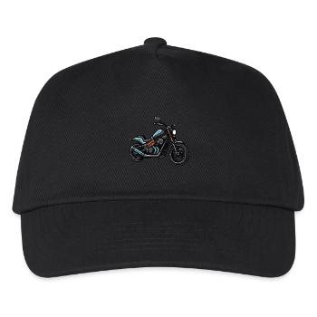 Motorcycle Biker - Kids’ Baseball Cap - black - Front