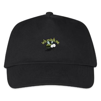 Ich mach ne Fliege - Kinder Basecap - Schwarz - Vorne