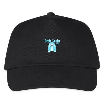 Punk-Hase - Kinder Basecap - Schwarz - Vorne