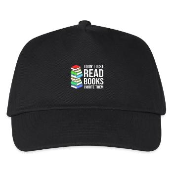 Poetry Poem Author - Kids’ Baseball Cap - black - Front