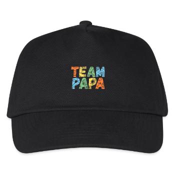 Father Team Dad - Kids’ Baseball Cap - black - Front