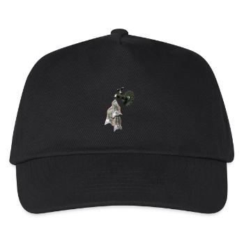Geldhahn - Kinder Basecap - Schwarz - Vorne
