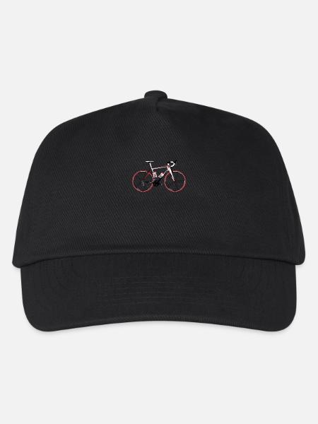 Race Bike - Kids’ Baseball Cap - black