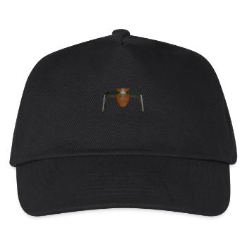 Bike Hunter - Kinder Basecap - Schwarz - Vorne