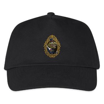 Dastardly Dinosir - Kids’ Baseball Cap - black - Front