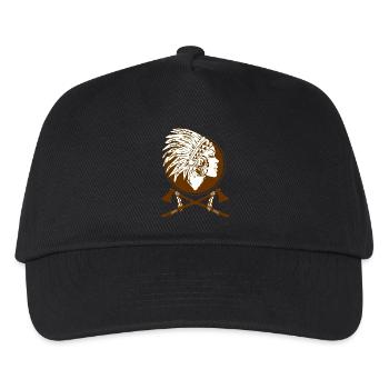 Indian Native American - Kids’ Baseball Cap - black - Front