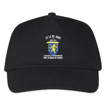 8e jour franche comte - Casquette de baseball Enfant - noir - Devant
