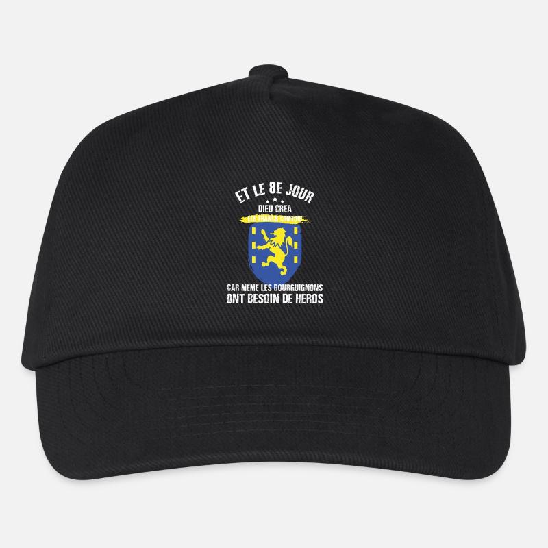 8e jour franche comte - Casquette de baseball Enfant - noir