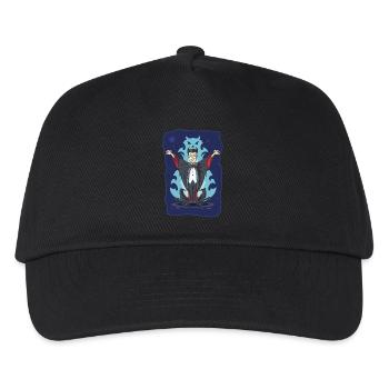 Halloween Scary but Funny Vampire - Kids’ Baseball Cap - black - Front