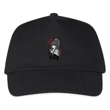 Anime/Manga-Girl - Kinder Basecap - Schwarz - Vorne