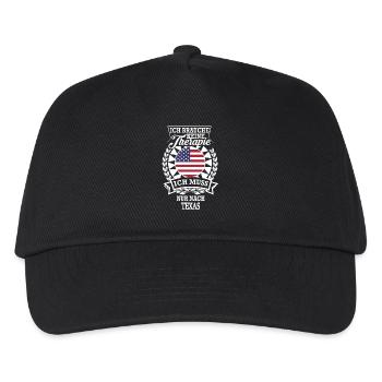 Texas Fans Geschenk für USA Abenteuerlustige - Kinder Basecap - Schwarz - Vorne