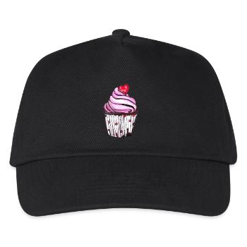 cupcake - Kids’ Baseball Cap - black - Front