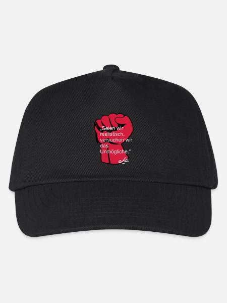 "Seien wir realistisch, Che Ernesto Guevara - Kinder Basecap - Schwarz