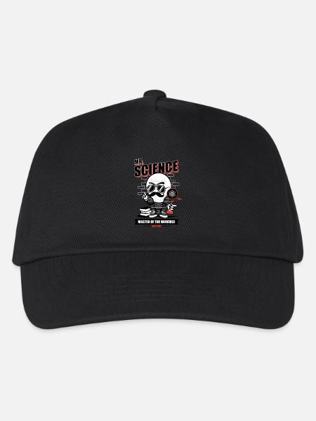 mr sience - Kinder Basecap - Schwarz