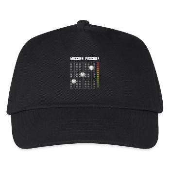 Mischen Possible - Kinder Basecap - Schwarz - Vorne