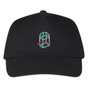 Logo original (couleur) - Casquette de baseball Enfant - noir - Devant