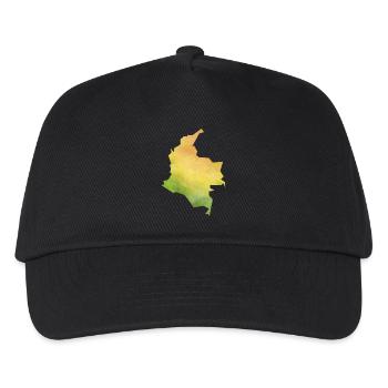 Colombia - Kids’ Baseball Cap - black - Front