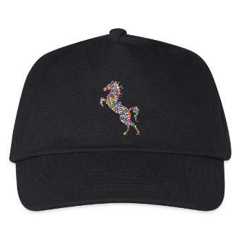 horse - Kids’ Baseball Cap - black - Front