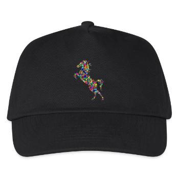 horse - Kids’ Baseball Cap - black - Front