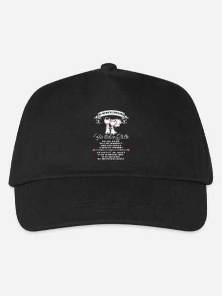 Ich liebe dich - Ehemann - Kinder Basecap - Schwarz