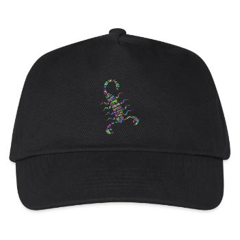 skorp 7 - Kinder Basecap - Schwarz - Vorne