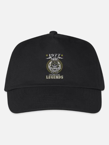 1977 The Birth Of Legends - Kids’ Baseball Cap - black