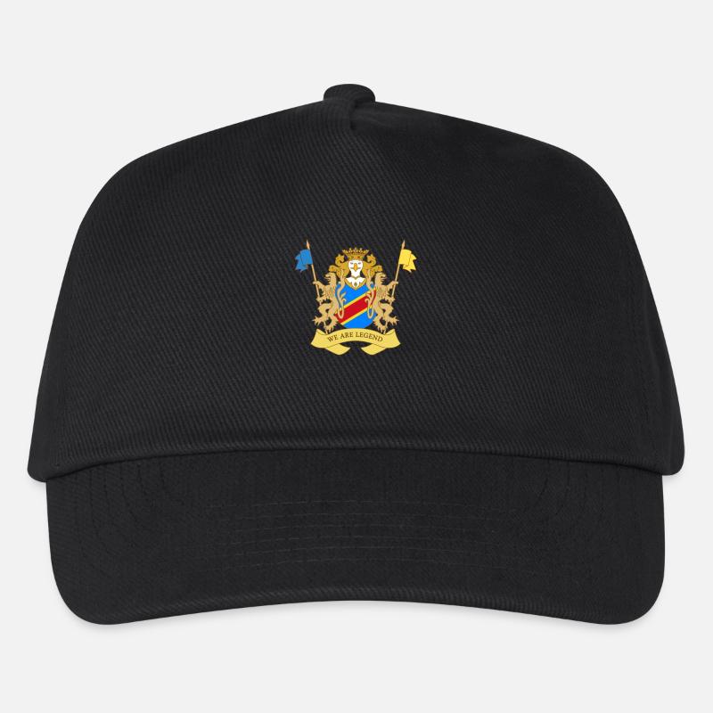 BLASON RDC - Casquette de baseball Enfant - noir
