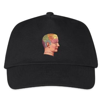 Psychologie Vintage - Kinder Basecap - Schwarz - Vorne