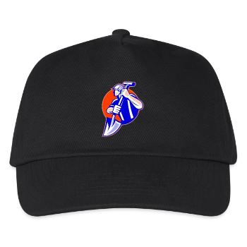 Arbeiter - Kinder Basecap - Schwarz - Vorne