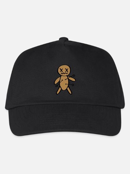 Voodoo Doll Halloween - Kids’ Baseball Cap - black