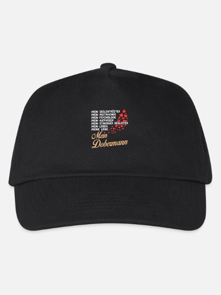 Dobermann - Mein - Kinder Basecap - Schwarz