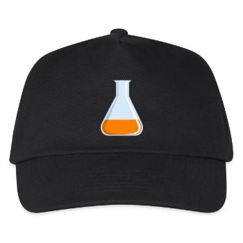tube à essai flacon tube expérience chimie chimie chimie chimie - Casquette de baseball Enfant - noir - Devant