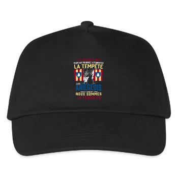 Tempête Ariège - Casquette de baseball Enfant - noir - Devant