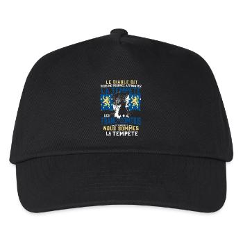 Tempête Franc-Comtois - Casquette de baseball Enfant - noir - Devant