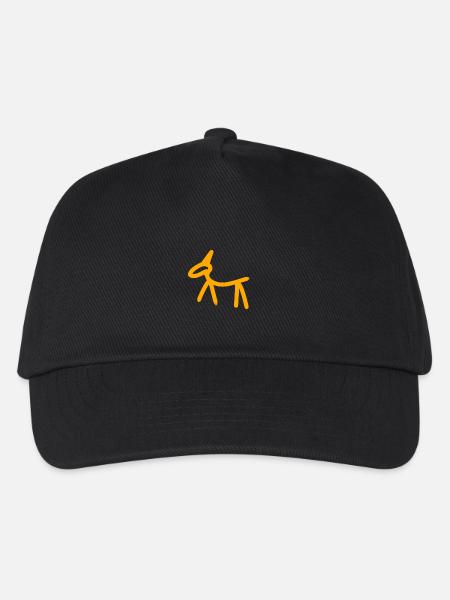 Caves painting - Kids’ Baseball Cap - black