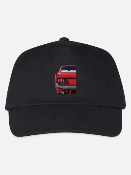 Sixties- back - Kinder Basecap - Schwarz