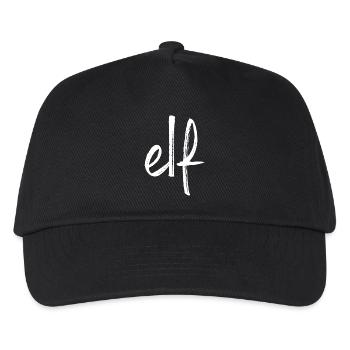 eleven 11 birthday number team numeral gift - Kids’ Baseball Cap - black - Front
