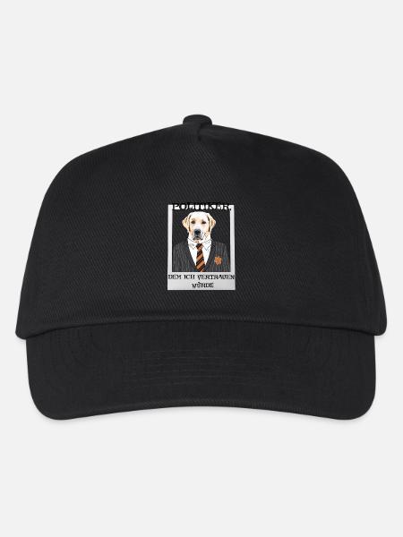 Dem Ich Vertrauen Würde Geschenk - Kinder Basecap - Schwarz